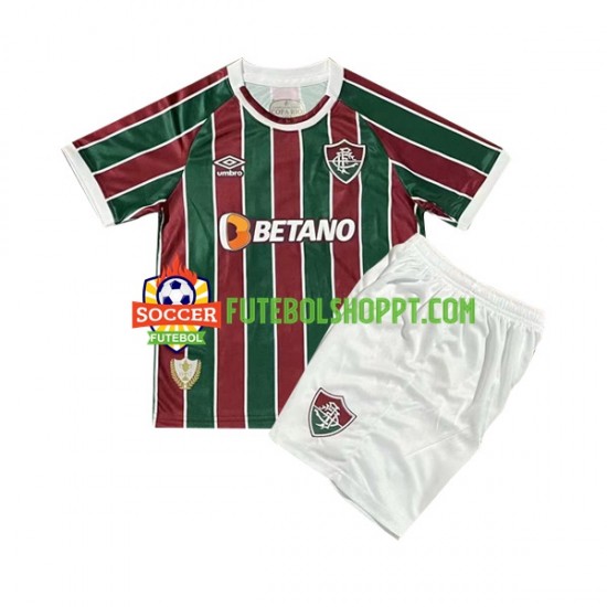 Camisola Júnior Fluminense Principais Equipamento 2023-2024 Manga Curta