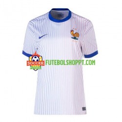 Camisola Mulher França Alternativa Equipamento Euro 2024 Manga Curta