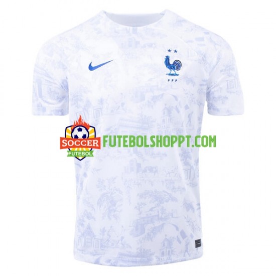 Camisola Homem França Alternativa Equipamento Mundial 2022 Manga Curta
