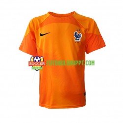 Camisola Homem França Guarda-redes Alternativa Equipamento Mundial 2022 Manga Curta