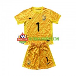Camisola Júnior França Hugo Lloris 1 Guarda-redes Principais Equipamento Euro 2024 Manga Curta