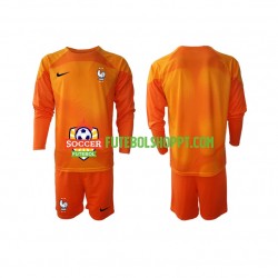 Camisola Júnior França Guarda-redes Alternativa Equipamento Mundial 2022 Manga Comprida