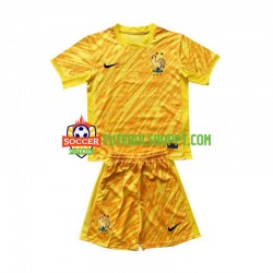 Camisola Júnior França Guarda-redes Principais Equipamento Euro 2024 Manga Curta