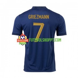 Camisola Homem França Griezmann 7 Principais Equipamento Mundial 2022 Manga Curta
