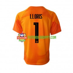 Camisola Homem França Hugo Lloris 1 Guarda-redes Alternativa Equipamento Mundial 2022 Manga Curta