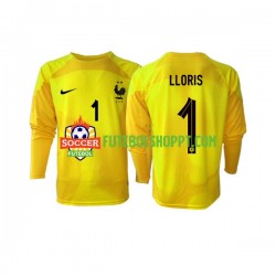 Camisola Homem França Hugo Lloris 1 Guarda-redes Terceiro Equipamento Copa do Mundo 2022 Manga Comprida