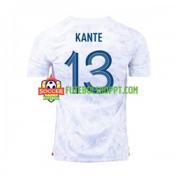 Camisola Homem França Kante 13 Alternativa Equipamento Mundial 2022 Manga Curta