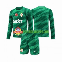 Camisola Júnior Galatasaray Guarda-redes Principais Equipamento 2023-2024 Manga Comprida