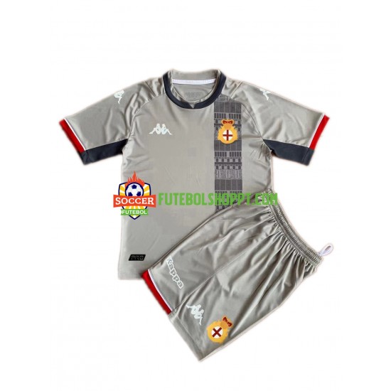 Camisola Júnior Genoa Terceiro Equipamento 2021-2022 Manga Curta