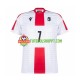 Camisola Homem Georgia Kvaratskhelia 7 Principais Equipamento Euro 2024 Manga Curta