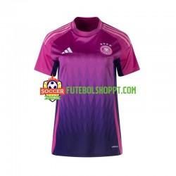 Camisola Mulher Alemanha Alternativa Equipamento Euro 2024 Manga Curta