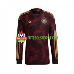Camisola Homem Alemanha Alternativa Equipamento Mundial 2022 Manga Comprida