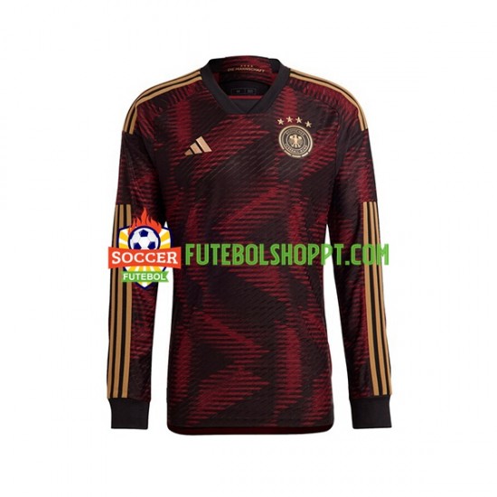 Camisola Homem Alemanha Alternativa Equipamento Mundial 2022 Manga Comprida