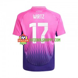 Camisola Homem Alemanha Florian Wirtz 17 Alternativa Equipamento Euro 2024 Manga Curta