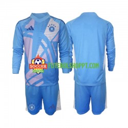 Camisola Júnior Alemanha Guarda-redes Quarto Equipamento 2024-2025 Manga Comprida