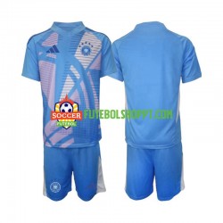 Camisola Júnior Alemanha Guarda-redes Quarto Equipamento 2024-2025 Manga Curta