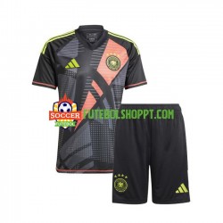Camisola Júnior Alemanha Guarda-redes Principais Equipamento Euro 2024 Manga Curta