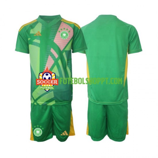 Camisola Júnior Alemanha Guarda-redes Terceiro Equipamento 2024-2025 Manga Curta