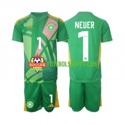 Camisola Júnior Alemanha Manuel Neuer 1 Guarda-redes Terceiro Equipamento 2024-2025 Manga Curta