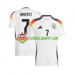 Camisola Homem Alemanha Havertz 7 Principais Equipamento Euro 2024 Manga Curta