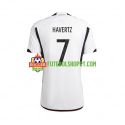 Camisola Homem Alemanha Havertz 7 Principais Equipamento Mundial 2022 Manga Curta