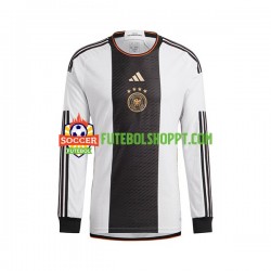 Camisola Homem Alemanha Principais Equipamento Mundial 2022 Manga Comprida