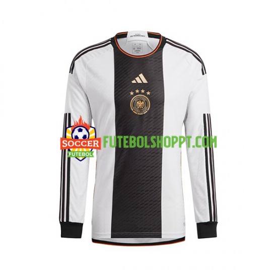 Camisola Homem Alemanha Principais Equipamento Mundial 2022 Manga Comprida
