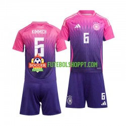 Camisola Júnior Alemanha Joshua Kimmich 6 Alternativa Equipamento Euro 2024 Manga Curta