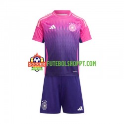 Camisola Júnior Alemanha Alternativa Equipamento Euro 2024 Manga Curta