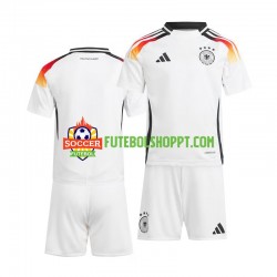 Camisola Júnior Alemanha Principais Equipamento Euro 2024 Manga Curta