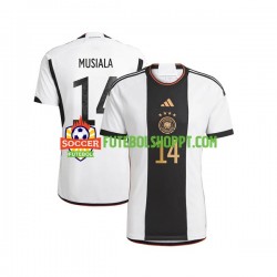 Camisola Homem Alemanha Musiala 14 Principais Equipamento Copa do Mundo 2022 Manga Curta