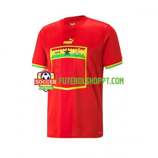 Camisola Homem Gana Alternativa Equipamento Mundial 2022 Manga Curta