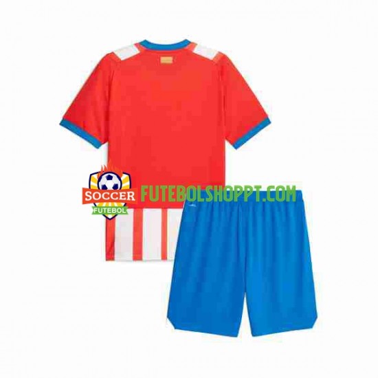 Camisola Júnior Girona Principais Equipamento 2023-2024 Manga Curta