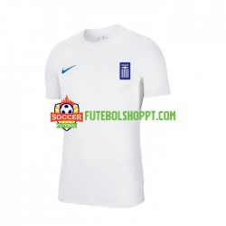 Camisola Homem Grécia Alternativa Equipamento 2022-2023 Manga Curta