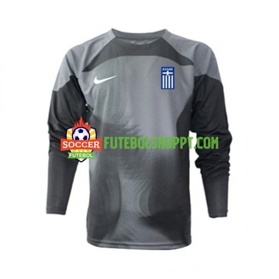 Camisola Homem Grécia Guarda-redes Alternativa Equipamento 2022-2023 Manga Comprida