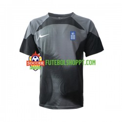 Camisola Homem Grécia Guarda-redes Alternativa Equipamento 2022-2023 Manga Curta