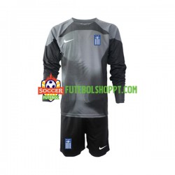 Camisola Júnior Grécia Guarda-redes Alternativa Equipamento 2022-2023 Manga Comprida