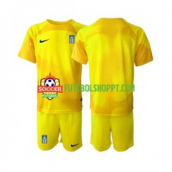 Camisola Júnior Grécia Guarda-redes Principais Equipamento 2023 Manga Curta