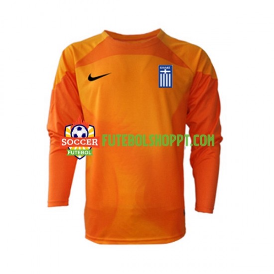 Camisola Homem Grécia Guarda-redes Terceiro Equipamento 2022-2023 Manga Comprida