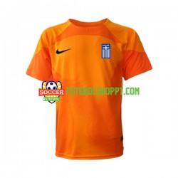 Camisola Homem Grécia Guarda-redes Terceiro Equipamento 2022-2023 Manga Curta