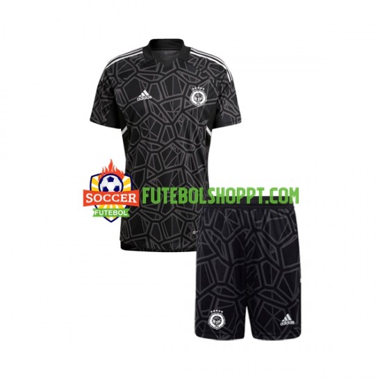 Camisola Júnior HJK Helsinki Guarda-redes Terceiro Equipamento 2022-2023 Manga Curta