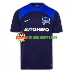 Camisola Homem Hertha BSC Alternativa Equipamento 2022-2023 Manga Curta