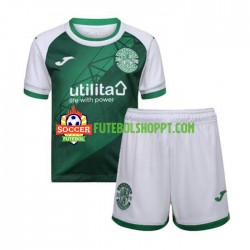 Camisola Júnior Hibernian Principais Equipamento 2022-2023 Manga Curta
