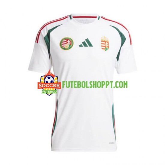 Camisola Homem Hungria Alternativa Equipamento Euro 2024 Manga Curta