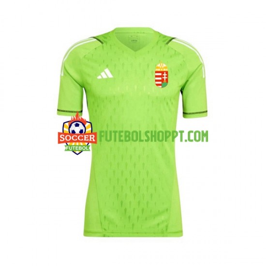 Camisola Homem Hungria Guarda-redes Principais Equipamento 2022 Manga Curta