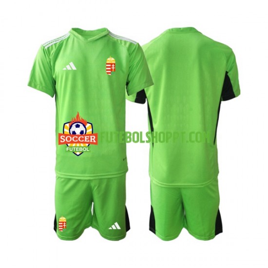 Camisola Júnior Hungria Guarda-redes Principais Equipamento 2022 Manga Curta