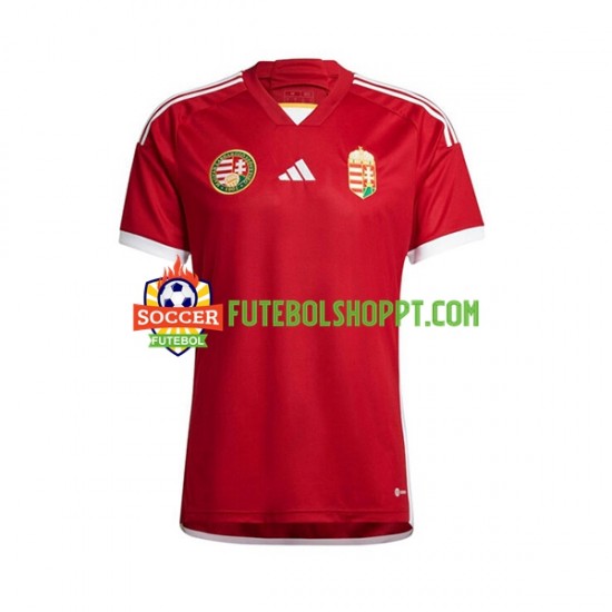 Camisola Homem Hungria Principais Equipamento 2022 Manga Curta