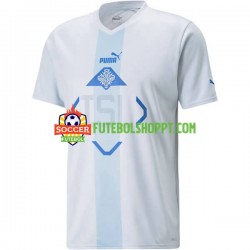 Camisola Homem Islândia Alternativa Equipamento 2022 Manga Curta