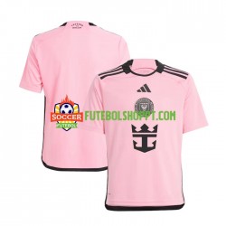 Camisola Homem Inter Miami Principais Equipamento 2024 Manga Curta