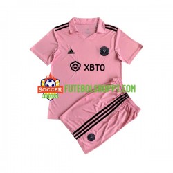 Camisola Júnior Inter Miami Principais Equipamento 2023 Manga Curta